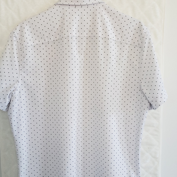 Perry Ellis Total Stretch Slim Fit Work Shirt - Picture 4 of 5